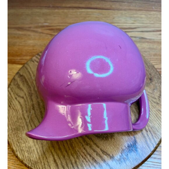 Vintage Bybee Pottery Mauve Pitcher Primitive Signed on Bottom From Kentucky - Picture 9 of 9